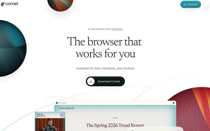 Comet (Perplexity AI)
